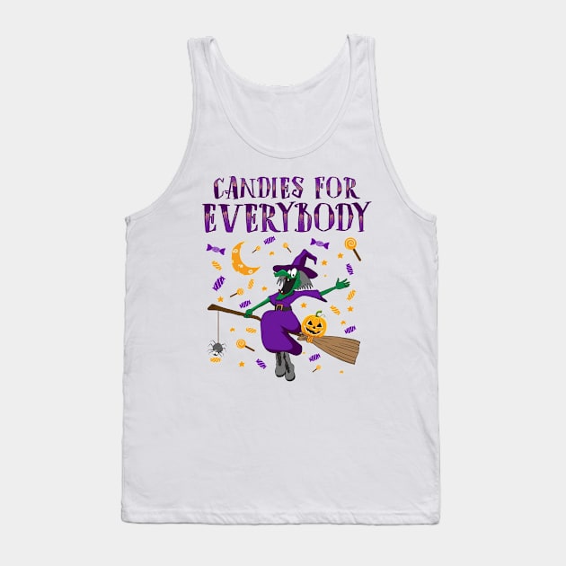 Candies For Everybody Halloween Tank Top by KsuAnn